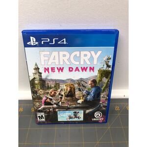 Sony PlayStation PS4 Farcry New Dawn Video Game No Manual